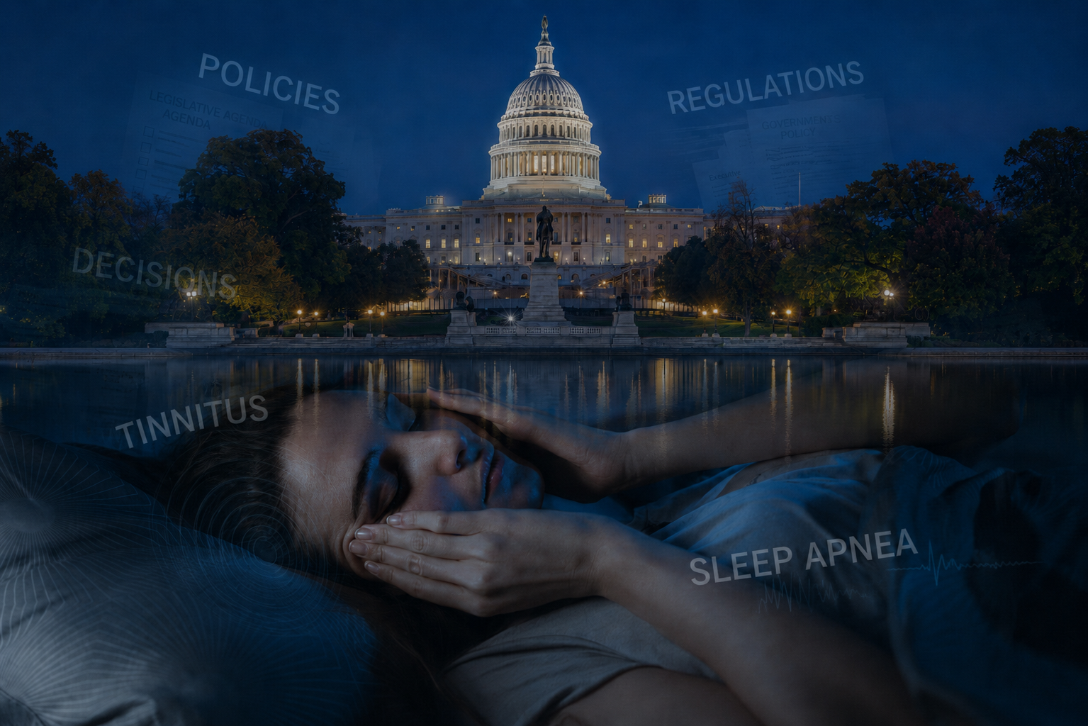 VA tinnitus and sleep apnea ratings and the Take Care of America's Veterans Act, Section 108.